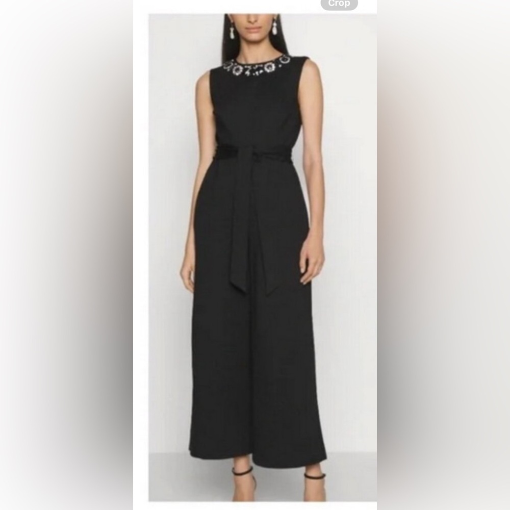 Kate Spade ♠️ Embellished Ponte Jumpsuit & 🎁